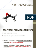 Clase 4 - Reacciones y Reactores