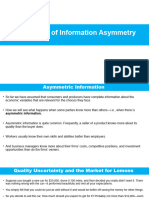 Lecture 19 - 20 - Economics of Information Asymmetry