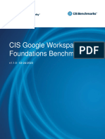 CIS Google Workspace Foundations Benchmark v1.1.0