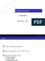 IR Basics Lec28 Oct 3 2011