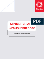 Mindef Mha Product Summary