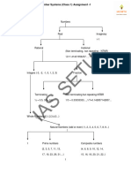 1 Number System Assignment (Class 1)