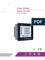 Datasheet RISH LM 1340