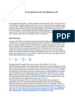 Magnetic Field Effects On Plant Growth, Development, and Evolution