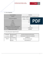 Identificación: 1.1. de La Asignatura