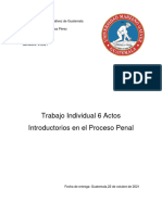 Actos Introductorios en El Proceso Penal