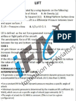 Aviation Aerodynamics Notes For CPL