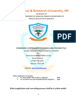 Mbbs Prospectus For 2023 2024 Website PDF