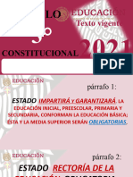 Artículo Tercero Constitucional