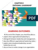 Chapter 8 Organizational Leadership