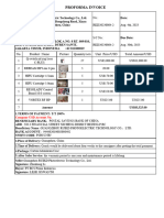 Proforma Invoice - Aug. Order CN - 2