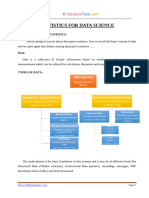 Statistics For Data Science PDF - Statistics-for-Data-Science PDF