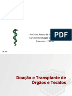 2023-2 - Bioética - Doação e Transplante de Órgãos e Tecidos