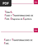 TEMA 6. Fases y Transformaciones de Fase YBV 2223