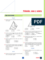 Pirámide, Cono y Esfera