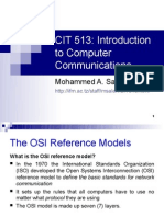 CIT 513: Introduction To Computer Communications: Mohammed A. Saleh