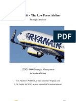 Strategic Management - Ryanair