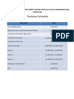 1.schedule TNLEA'23