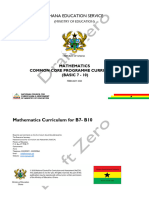 Mathematics CCP Curriculum b7 b10 Draft Zero