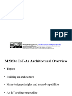 M2M To IoT-An Architectural Overview