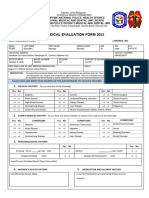 Npdmdu Medical Evaluation Form 2023