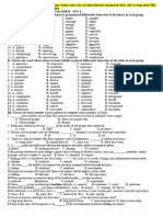 English Test For 9 TH Form - SUN 9 (FULL)