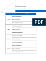 Daily Scrum Meeting Template