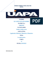 Tarea 2 L, T, M, FINANCIERA ILVA