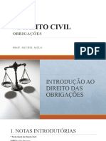 01 - Aula - Direito Civil - Obrigações - 10.08.23