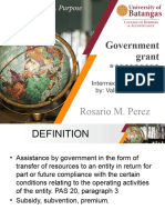 Government Grant