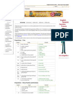 English Prepositions