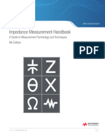 Impedance Measurement Handbook: A Guide To Measurement Technology and Techniques 6th Edition