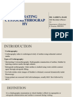 Micturating Cysto Urethrogram