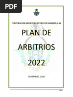 Plan de Arbitrio Valle de Angeles