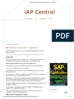 SAP ABAP Central - RFC Gateway Security, Part 2 - Reginfo ACL