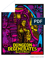 DUNGEON DEGENERATE - HAND OF DOOM Regles VF