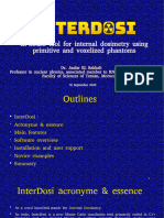 InterDosi: In-House Tool For Internal Dosimetry Using Primitive and Voxelized Phantoms