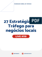 Live 119 - 27 Estrate Gias de Tra Fego para Nego Cios Locais