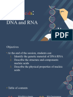 Nucleic Acids - DNA and RNA