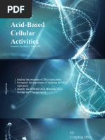 Nucleic Acid-Based Cellular Activities