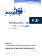 Administración de Bases de Datos Actividad 2