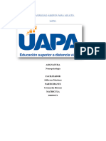 Tarea Numero 8 de Neuropsicologìa