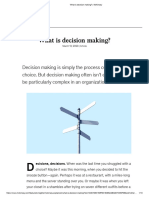 What Is Decision Making - McKinsey