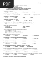 Science 6 Quarter 1 Summative Test 1