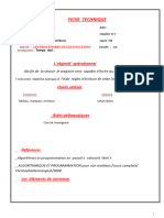 TD 8 Procedure Et Fonction