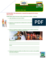 Evaluación Diagnóstica de Arte 2do Año