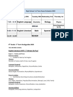 9A2 1st Term Exam Studyguides 2023