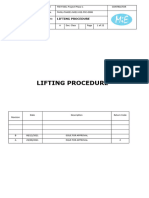 Lifting Procedure