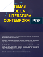 Temas de Literatura Contemporánea