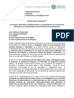 Los Cec y Su Articulación Con Las Escuelas Primarias Que Implenten La 5ta Hora. Final